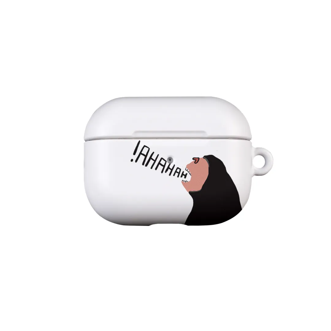 Keshami Compatibility With Apple AirPods Pro 3/Pro 2/AirPods 4/3 PC Matte Hard Shell Individual Quirky HaHa