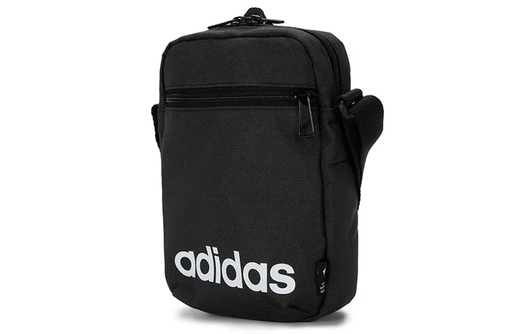 Adidas LINEAR ORG Sports Polyester Crossbody Bags Small Unisex Black