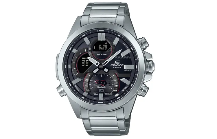CASIO Men EDIFICE Black Watch ECB-30YD-1A