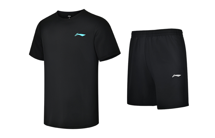 Li Ning Casual Sportswear Men’s Crew Neck Moderate