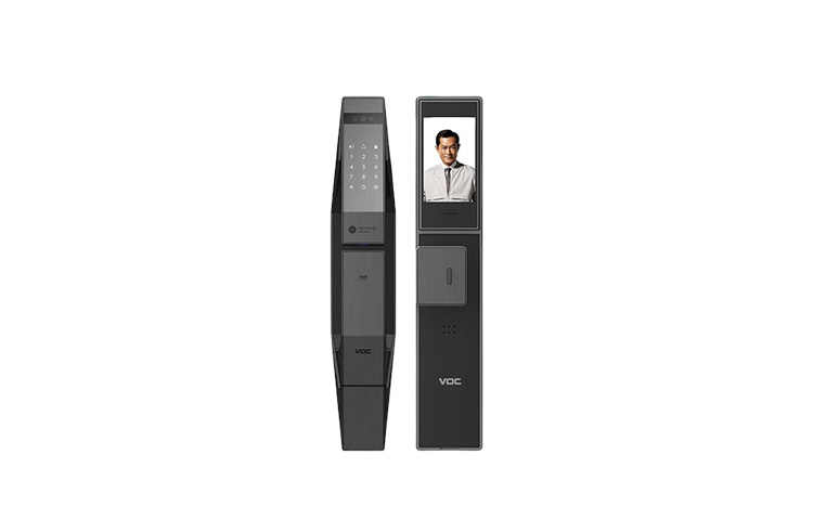 Hongmeng Smart Selection Smart Lock T10Plus VOC Smart Door Lock Fingerprint Lock 3D Face Recognition Fully Automatic Electronic Lock Visual Cat's Eye Password Lock Free Installation