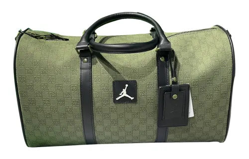 Jordan Polyester Luggage Bag, Sports Bag, Gym Bag, Crossbody Bag, One Shoulder Handbag Regular Unisex Army Green