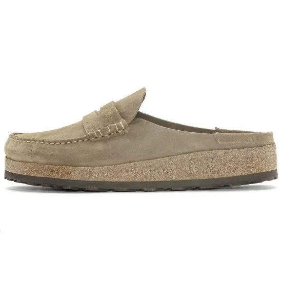 Birkenstock Naples Taupe Suede