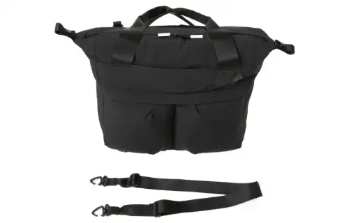 THE NORTH FACE 24L Tote Bag, Shopping Bag, Handbag, Outdoor Bag Recycled Nylon Black Women's
