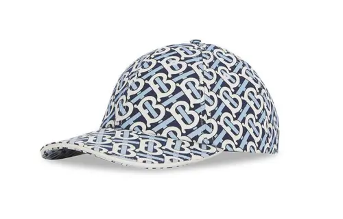 Burberry Baseball Caps Unisex Blue