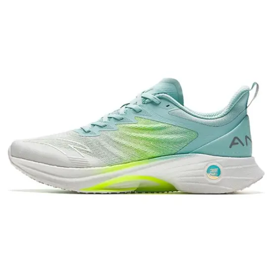 ANTA MACH 3.0 Running Shoes Men Low-Top White Green Clear