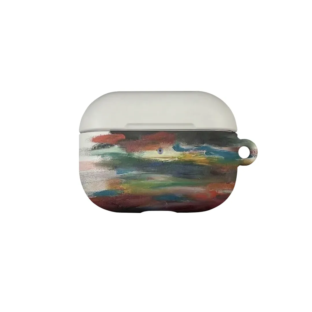 Keshami Compatibility With Apple AirPods Pro 3/Pro 2/AirPods 4/3 PC Matte Hard Shell Individual Artistic Brush