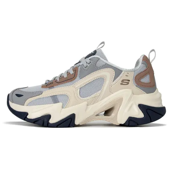Skechers Sport Stamina V3 Shoes 'Beige Grey Brown' Women's