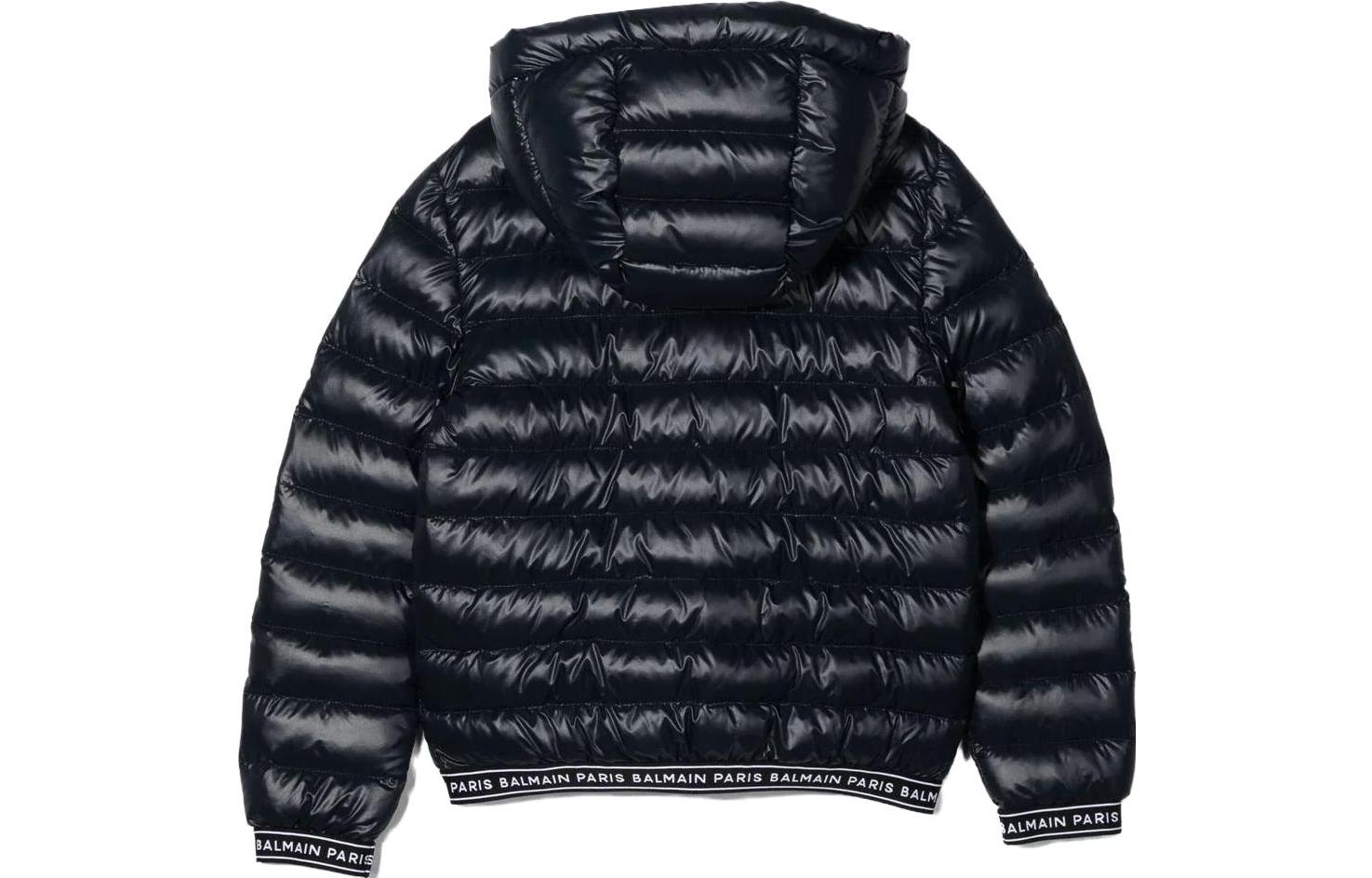 Детская куртка BALMAIN Logo (черный) — фото 2