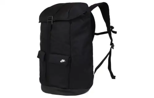 Nike Polyester Backpack Regular Unisex Black