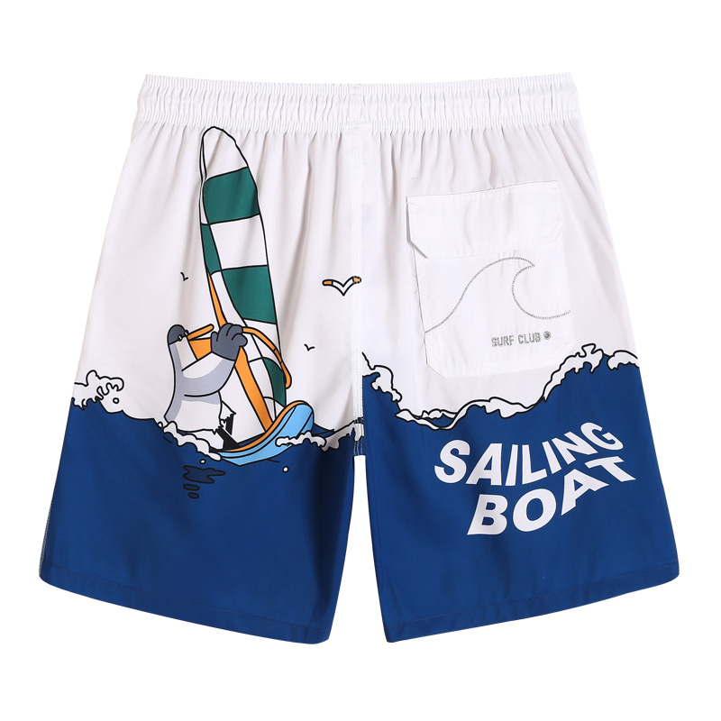 GAILANG Beach Shorts Men’s White