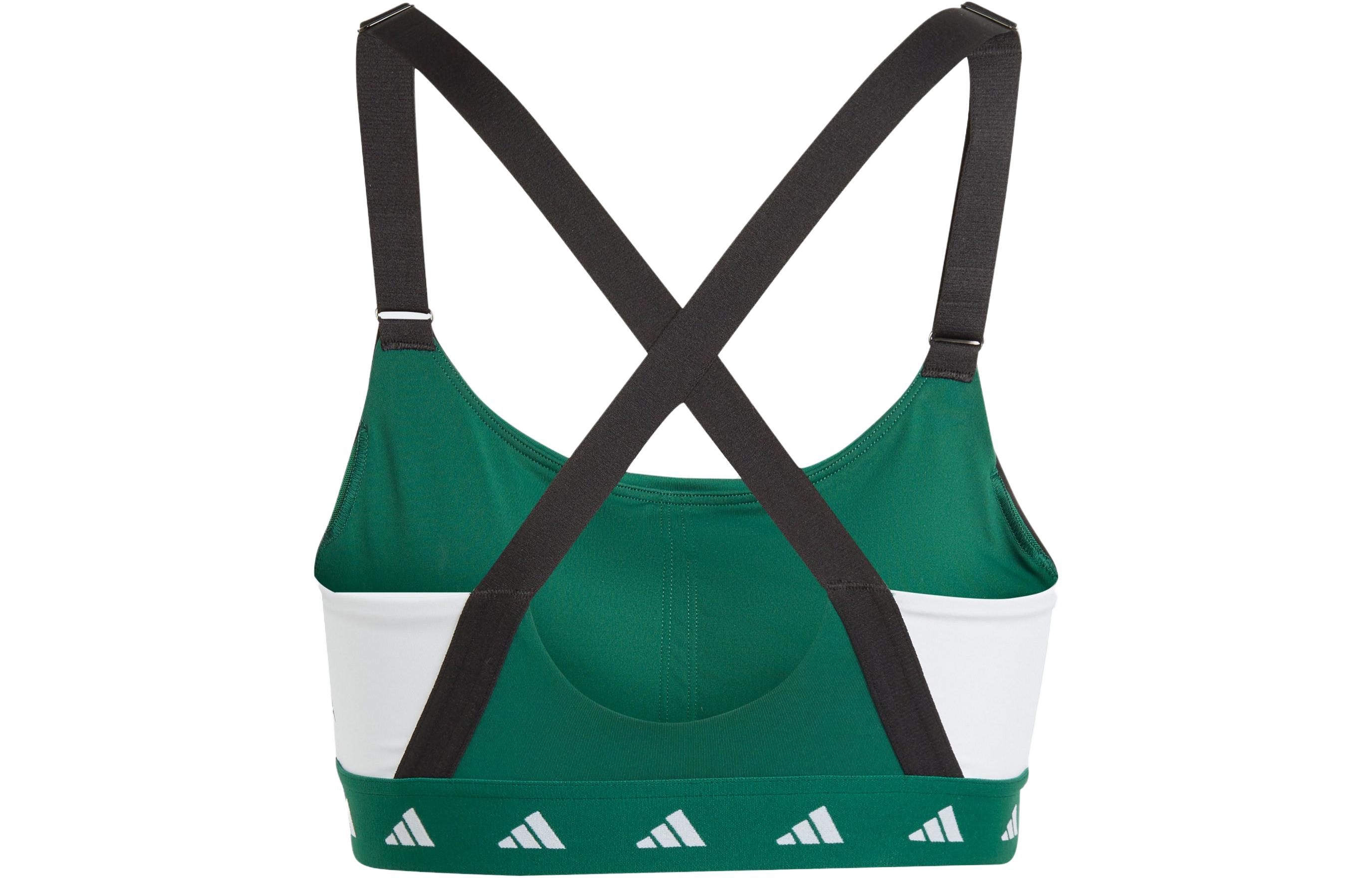 Adidas COLORBLOCK Sports Underwear Women’s Forest Green Moderate