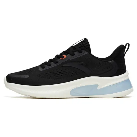 Anta Running Collection Cushioning Anti-Slip And Wear-Resistant Low-Top Running Shoes Women's Black