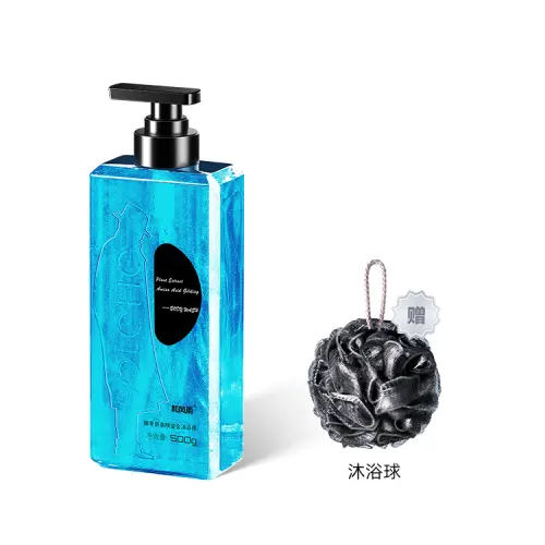 Perfumed set, soothing shower gel, oil sheen control, 500 ml, 500 ml