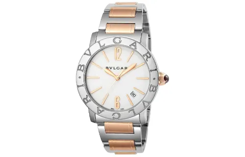 BVLGARI Wrist Watches Automatic Mechanical Movement Stainless Steel Strap 37mm Silver Dial Women's Watch