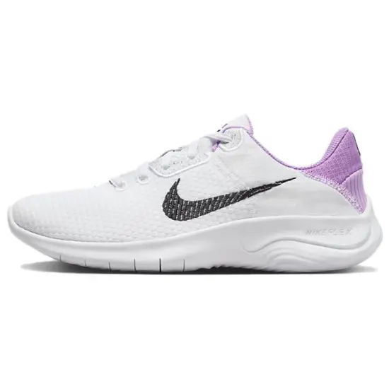 Nike Flex Experience Run 11 Running Shoes Women's Low-top White Purple Blue