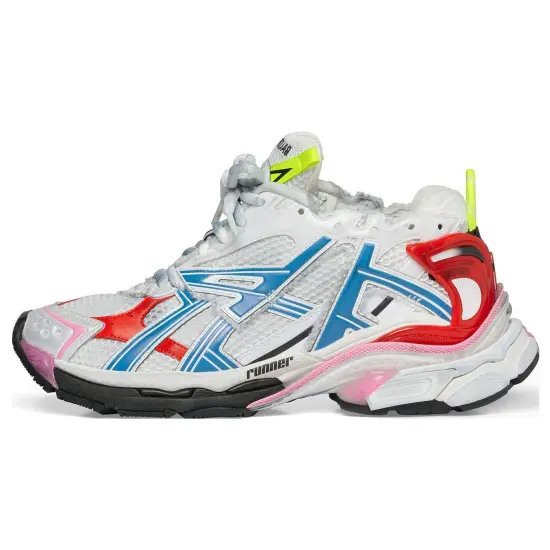 Balenciaga Runner Sneaker 'White Red Blue Pink'