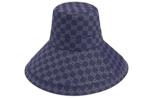 GUCCI Gg Wide Brim Beach Hat