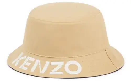 Kenzo reversible logo-print buckle hat