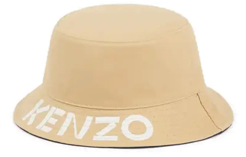 Kenzo reversible logo-print buckle hat