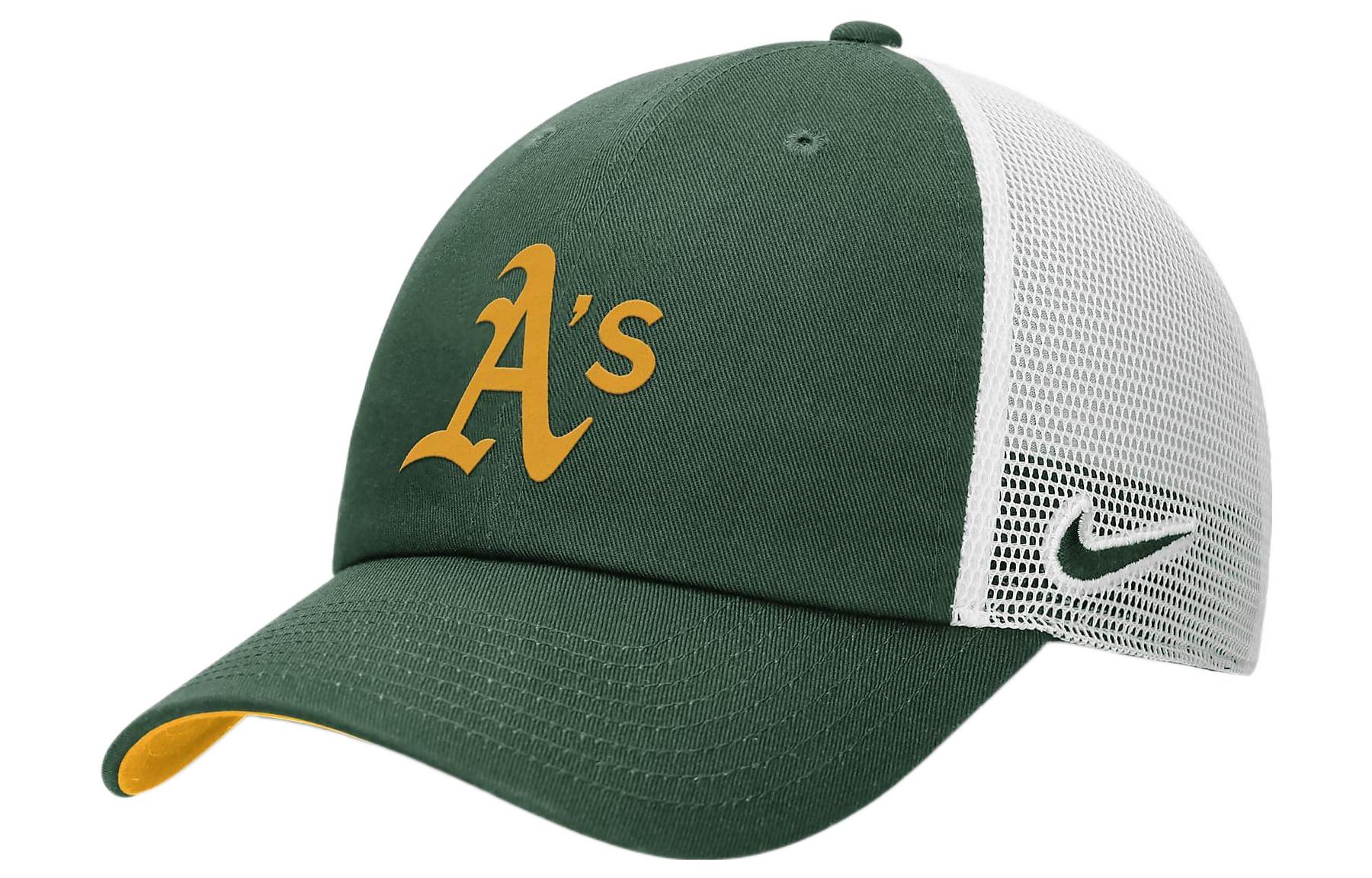 Nike Oakland Athletics Heritage86 Men's Nike Mlb Trucker Adjustable Hat