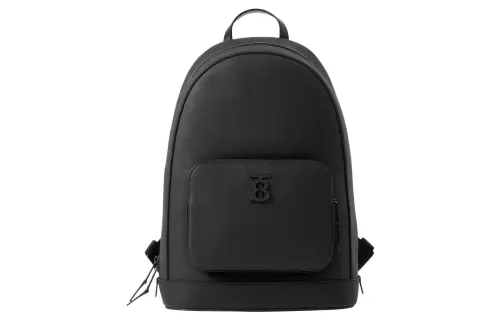 Burberry Calfskin Backpack Men's Black