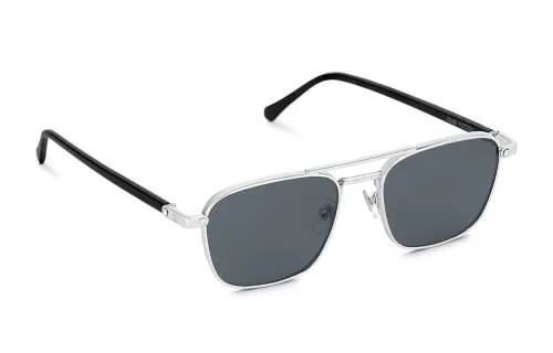 Lv Lv Signature Metal Square Sunglasses