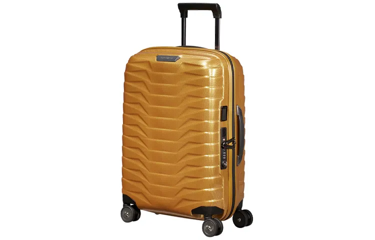 SAMSONITE PROXIS Polypropylene Luggage, Suitcase, Travel Bag 20 Inch, 25 Inch, 28 Inch Unisex Gold