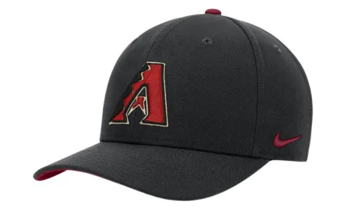 Nike Polyester Baseball Caps Men's Black