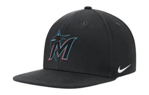 Nike Polyester Baseball Caps Men's Black