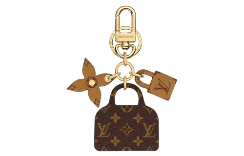 LOUIS VUITTON Illustré Alma Bag Charm And Key Holder