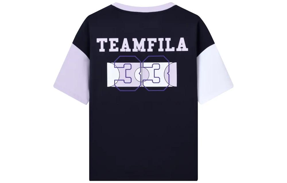 Футболка Fila KIDST (темно-синий) — фото 2