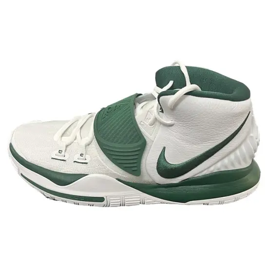 Nike Kyrie 6 Basketball Shoes Unisex Mid-top White/green