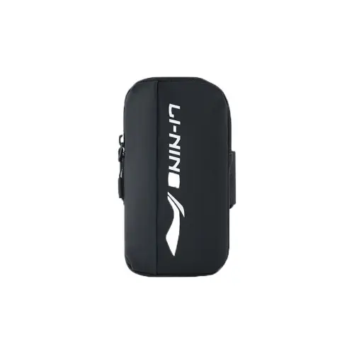 Li Ning Fabric Arm Bag Cell Phone Pocket Cell Phone Pouch Mini Unisex Black/Blue/Gray/Pink