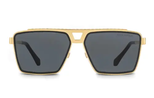 Lv 1.1 Evidence Metal Square Sunglasses