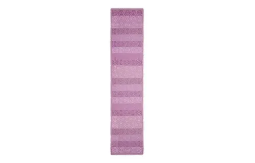 LOEWE Patterned Print Knit Scarves Women's Purple