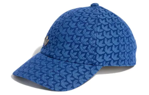 Adidas Originals Cotton Baseball Caps Women's Blue