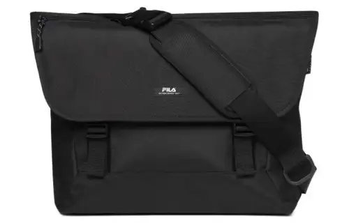 FILA Polyester Crossbody Bag, Shoulder Bag Unisex Black