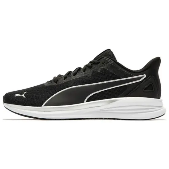 PUMA Transport Running Shoes Unisex Low-top Black/white