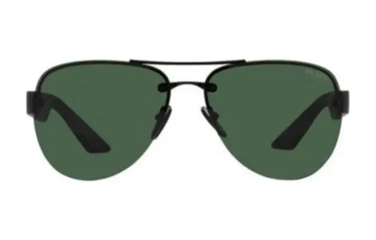 PRADA Aviator Sunglasses Men's Black