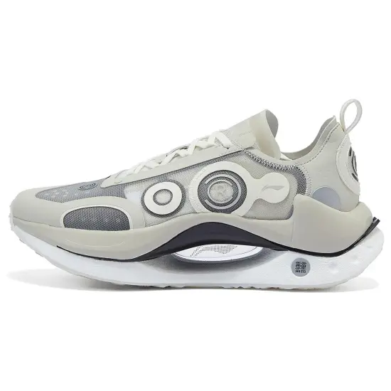 LiNing Jueying CRC Casual Shoes Men Low-Top Gray White