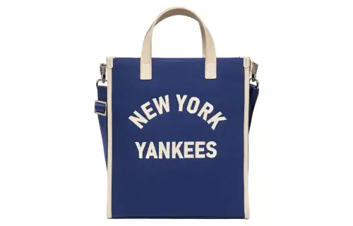 MLB Nylon Tote Bag, Shopping Bag, Shoulder Bag, Crossbody Bag, Handbag Regular Unisex Blue