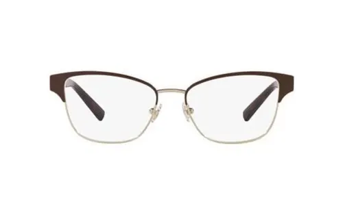 TIFFANY & CO. Alloy Irregular Shape Eyeglass Frames Women's Brown