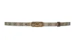 GUCCI Interlocking G Buckle Thin Belt