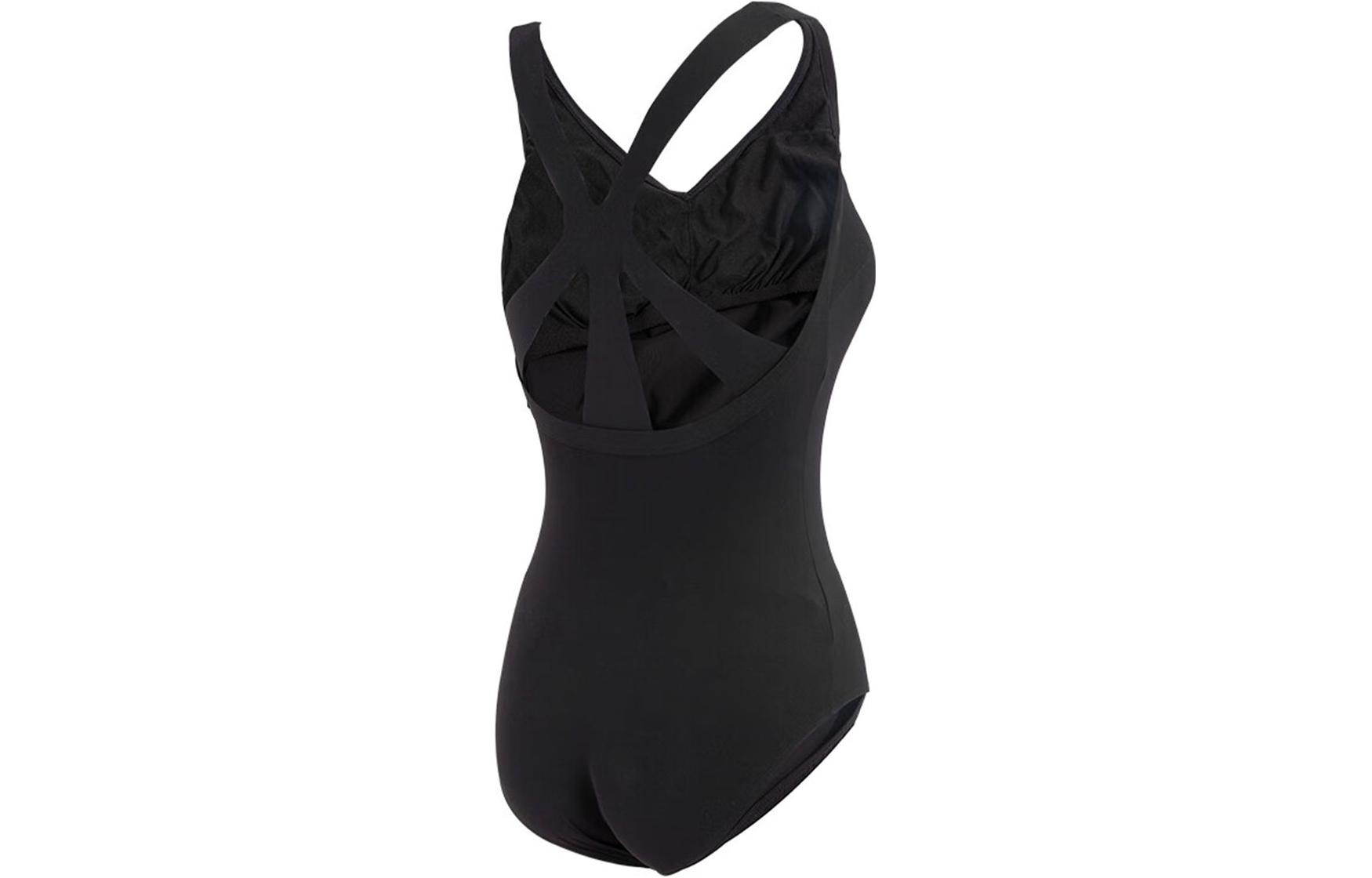 Speedo One Piece Swimsuits Women’s Black Triangle One Piece Swimsuit