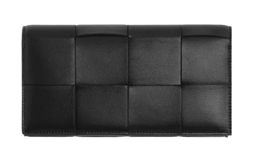 Bottega Veneta Cassette Large Flap Wallet