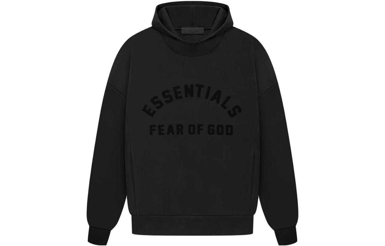 Fear of God Essentials SS23 Hoodie Jet Black