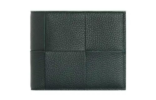 Bottega Veneta Calfskin Coin Purse Wallet Men's Jasper