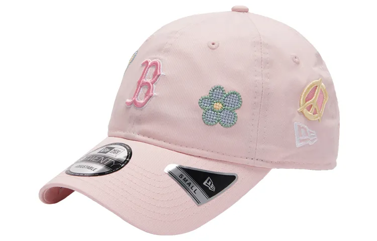 New Era Cotton Baseball Caps Unisex Pink