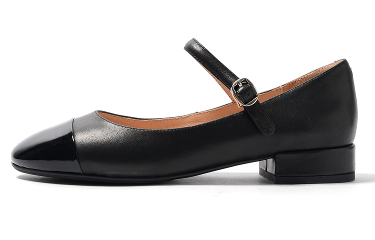 STEVE MADDEN Симедан овчина популярный Удобный прогрессивный Квадратная пятка Мэри Джейн обувь женский